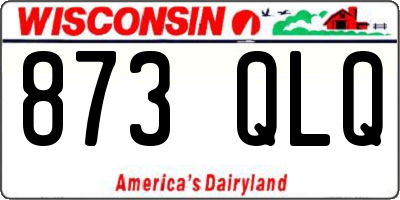 WI license plate 873QLQ