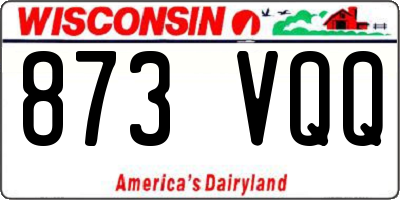 WI license plate 873VQQ