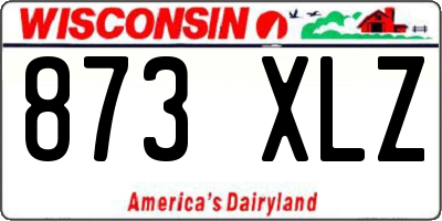 WI license plate 873XLZ