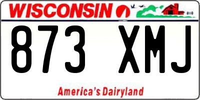 WI license plate 873XMJ