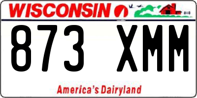 WI license plate 873XMM