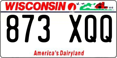 WI license plate 873XQQ