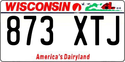 WI license plate 873XTJ
