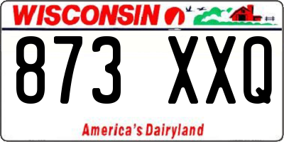 WI license plate 873XXQ