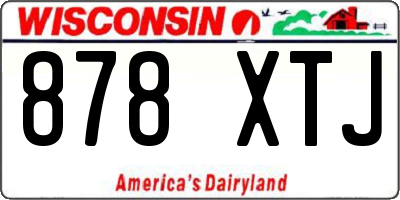 WI license plate 878XTJ