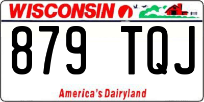 WI license plate 879TQJ