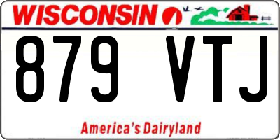 WI license plate 879VTJ