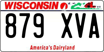 WI license plate 879XVA