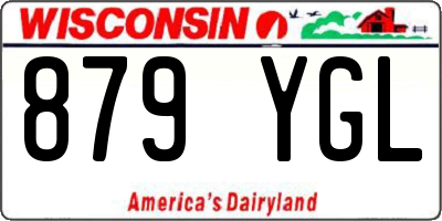 WI license plate 879YGL
