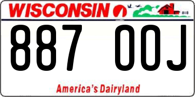 WI license plate 887OOJ