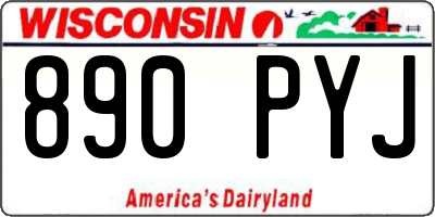 WI license plate 890PYJ
