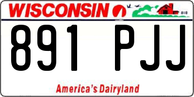 WI license plate 891PJJ