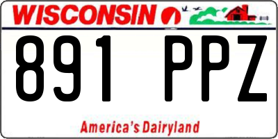 WI license plate 891PPZ