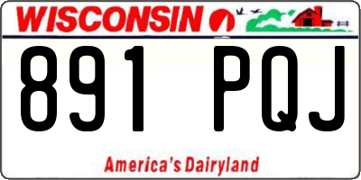 WI license plate 891PQJ