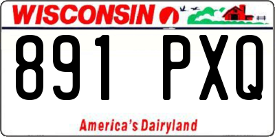 WI license plate 891PXQ