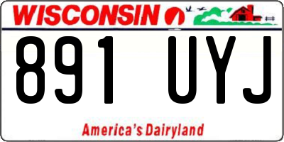 WI license plate 891UYJ