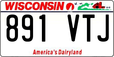 WI license plate 891VTJ