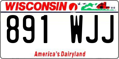WI license plate 891WJJ
