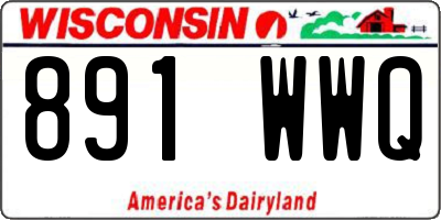 WI license plate 891WWQ