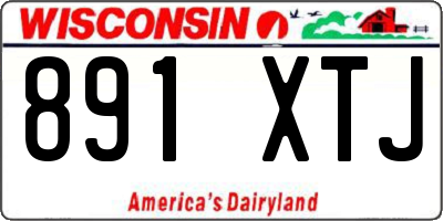 WI license plate 891XTJ