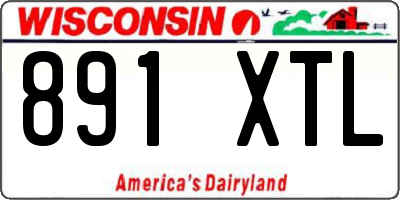 WI license plate 891XTL