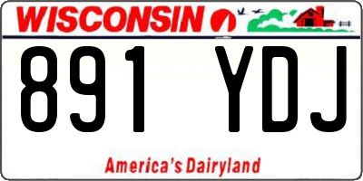 WI license plate 891YDJ