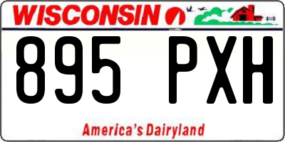 WI license plate 895PXH