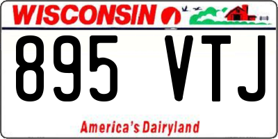 WI license plate 895VTJ