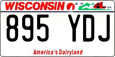 WI license plate 895YDJ