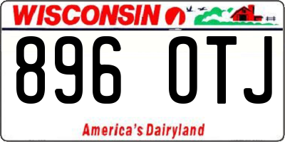 WI license plate 896OTJ
