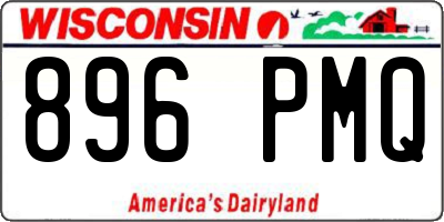 WI license plate 896PMQ