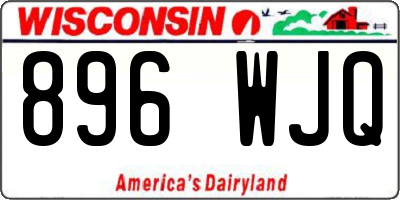 WI license plate 896WJQ