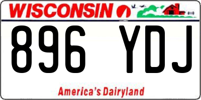 WI license plate 896YDJ