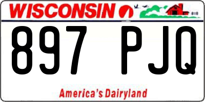 WI license plate 897PJQ