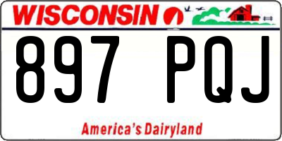 WI license plate 897PQJ