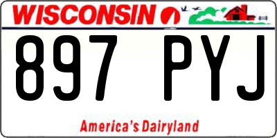 WI license plate 897PYJ