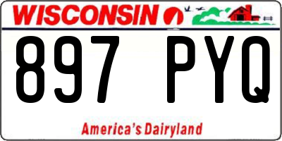 WI license plate 897PYQ