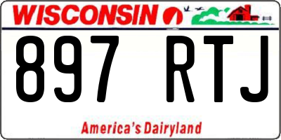 WI license plate 897RTJ