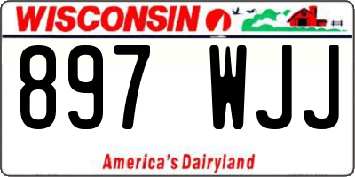 WI license plate 897WJJ