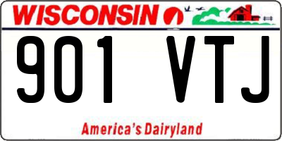 WI license plate 901VTJ