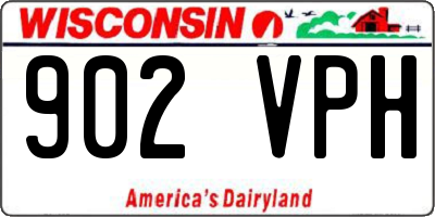 WI license plate 902VPH