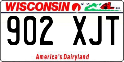 WI license plate 902XJT