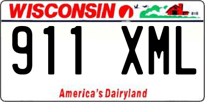 WI license plate 911XML
