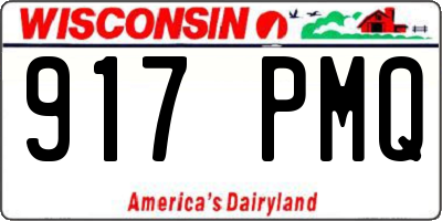WI license plate 917PMQ