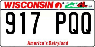 WI license plate 917PQQ
