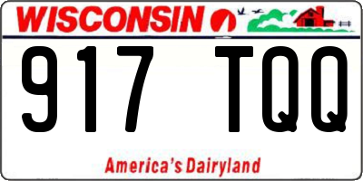 WI license plate 917TQQ
