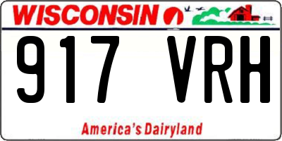 WI license plate 917VRH