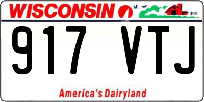 WI license plate 917VTJ