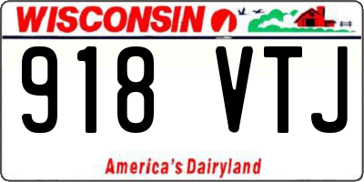WI license plate 918VTJ
