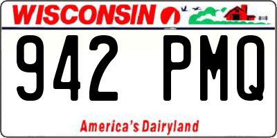 WI license plate 942PMQ